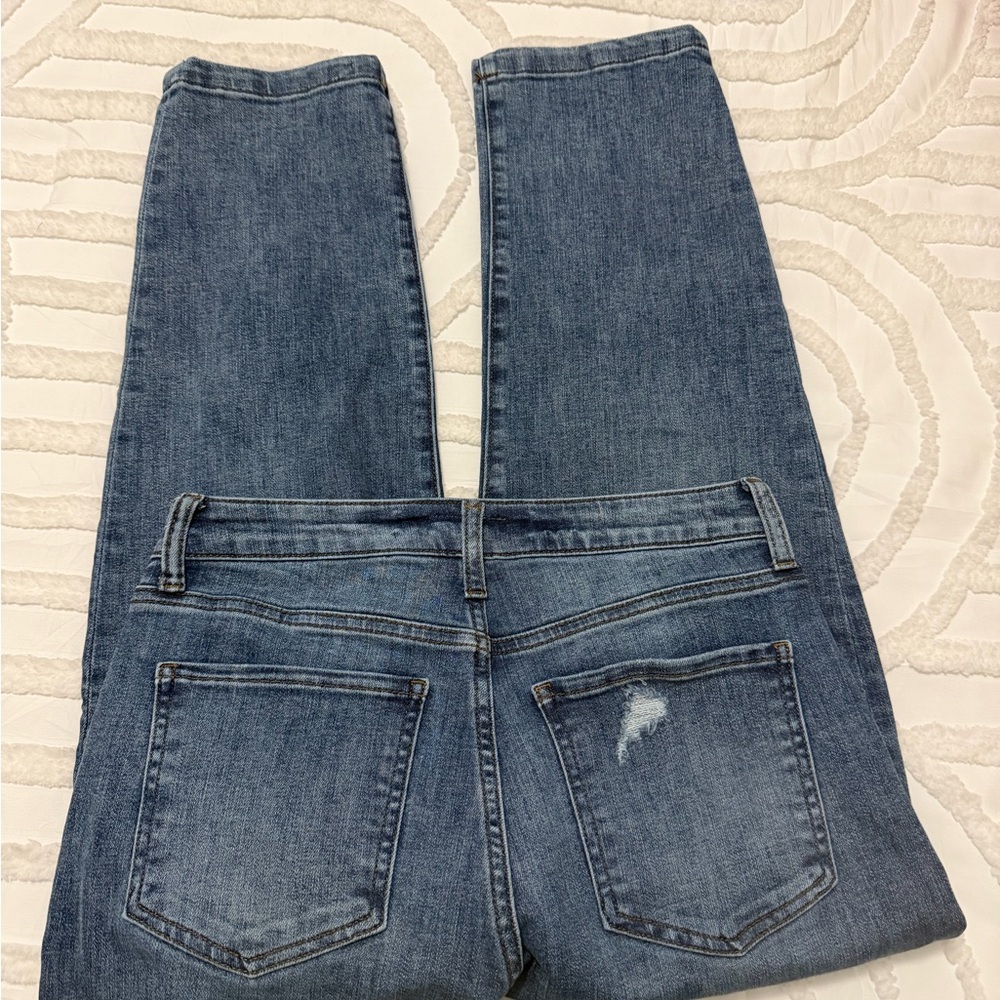 Kut from the Kloth Medium Wash Straight Leg Jeans - Picture 6 of 14